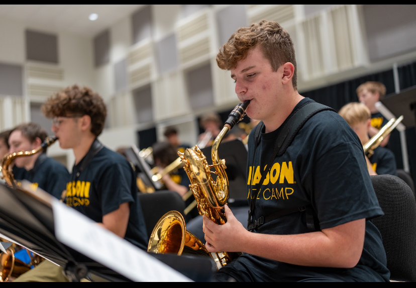 Nathaniel at GMU Jazz Camp